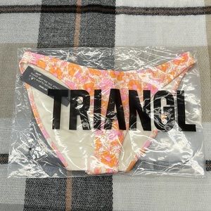 NWT TRIANGL Floral Bikini Bottoms